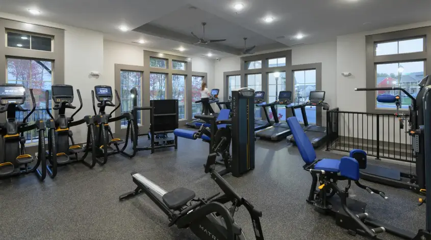a state-of-the-art fitness center